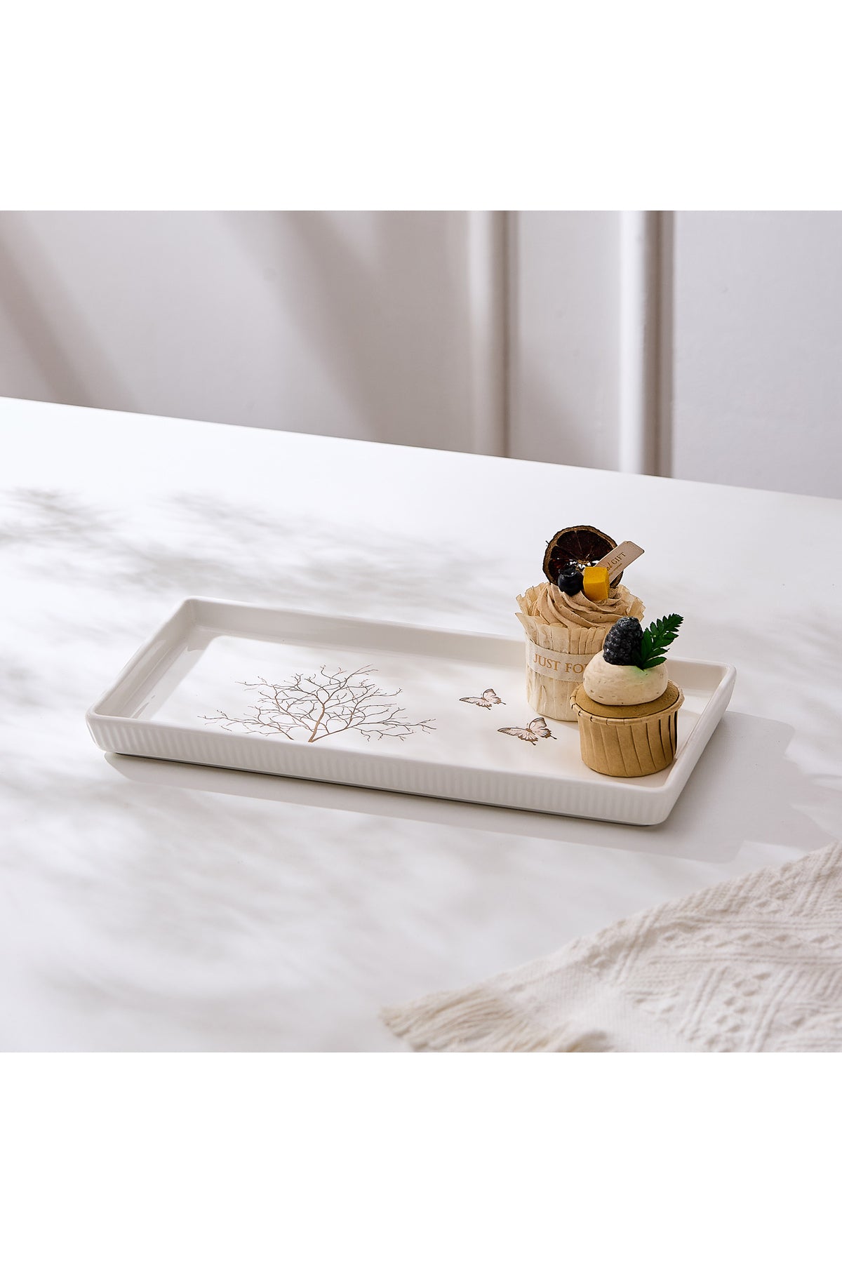 Platou de servire din porțelan, 30,5 - Lifetree Collection