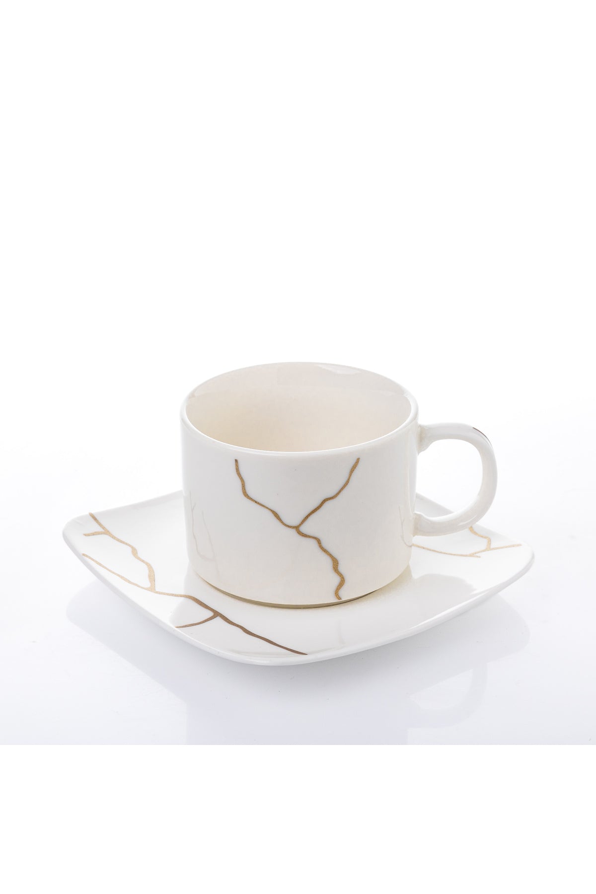 Set de 6 cești cu 6 farfurioare, 180 ml - Infinity Collection