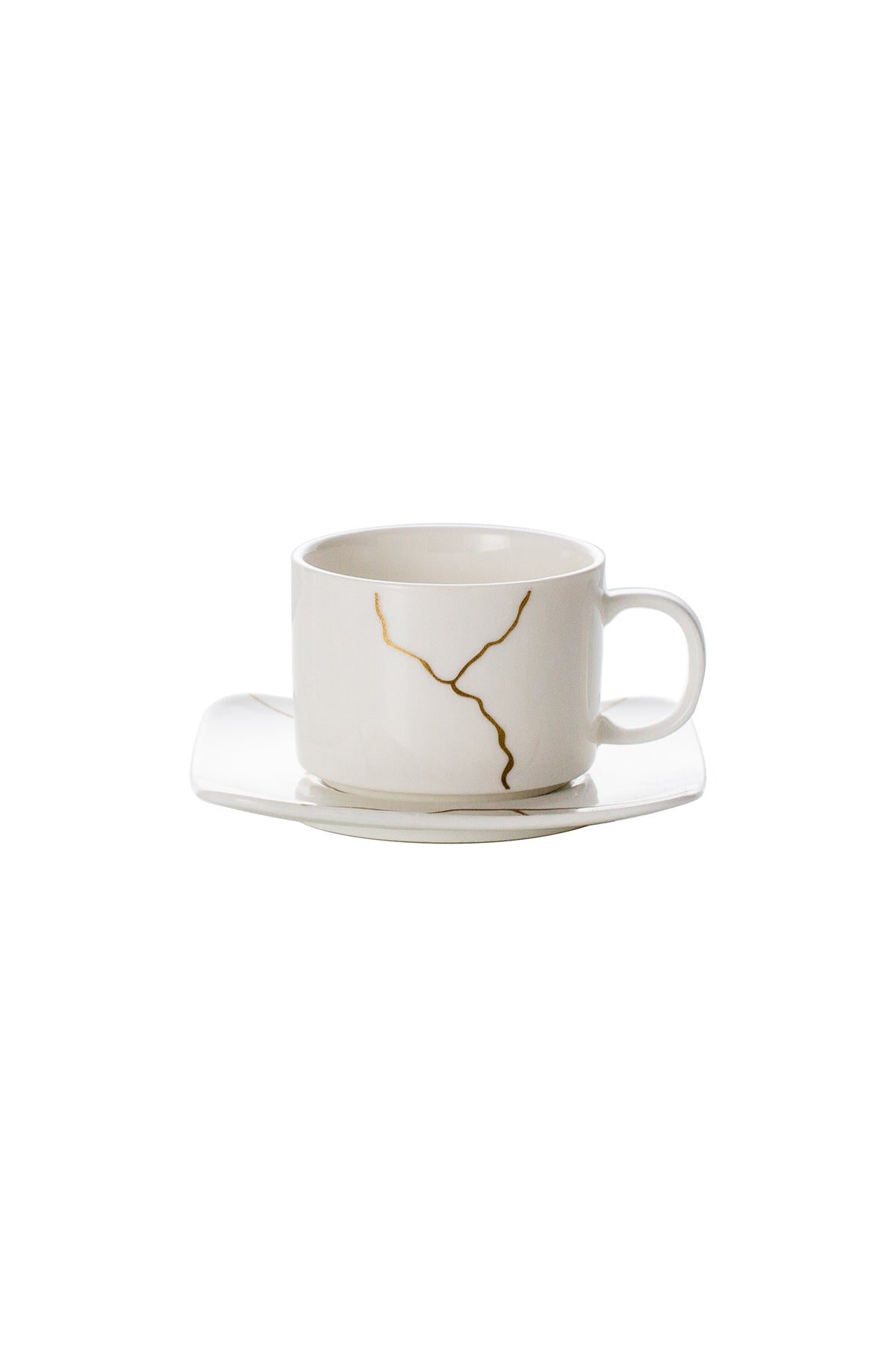 Set de 6 cești cu 6 farfurioare, 180 ml - Infinity Collection