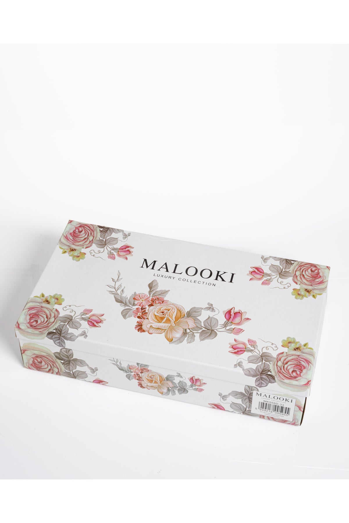 Set 6 cești cafea Romance – porțelan floral vintage cu trandafiri - 12 piese cu farfurioare