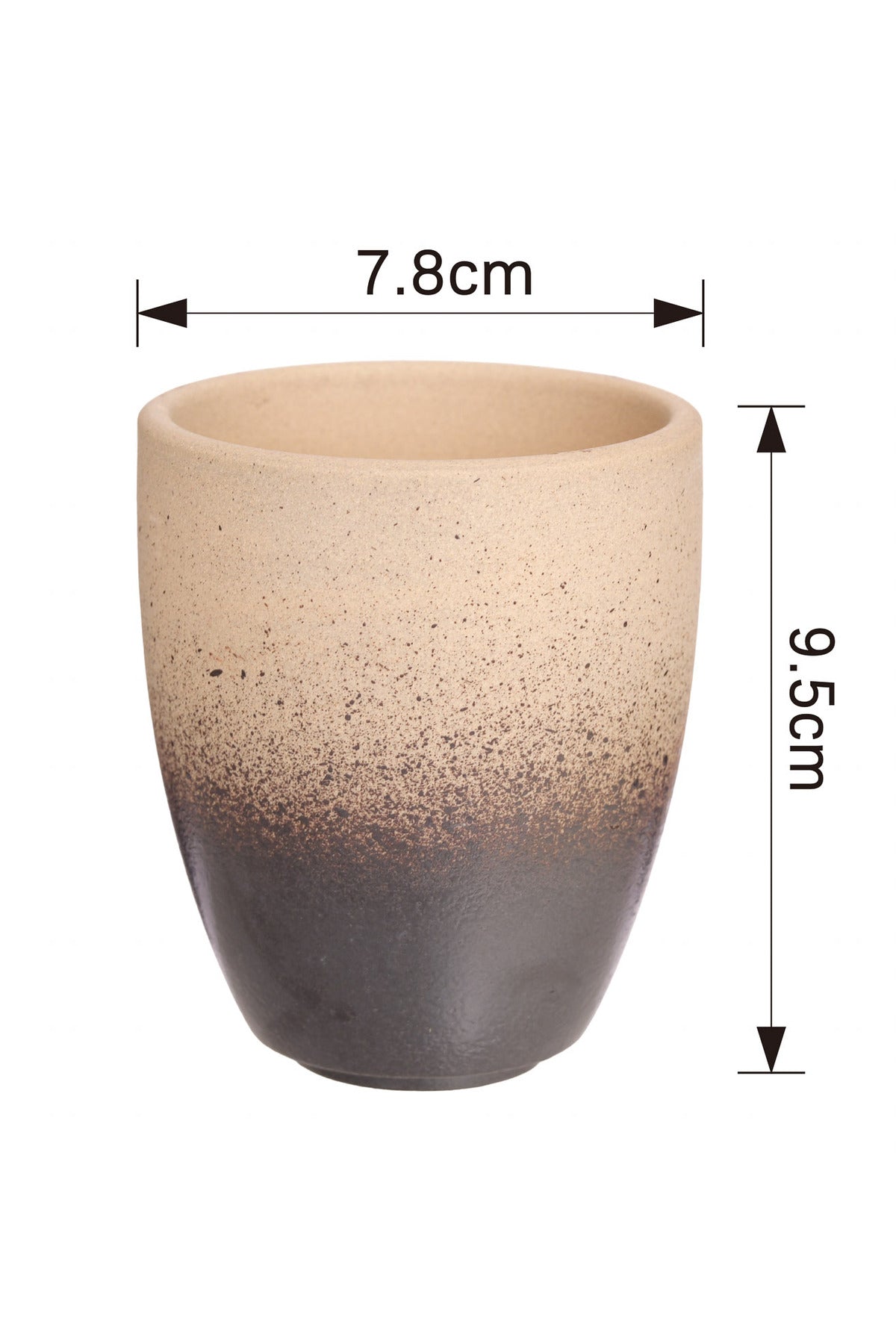 Cană Ceramică Design Japonez 220ml, Stil Modern Minimalist, 9.5 cm