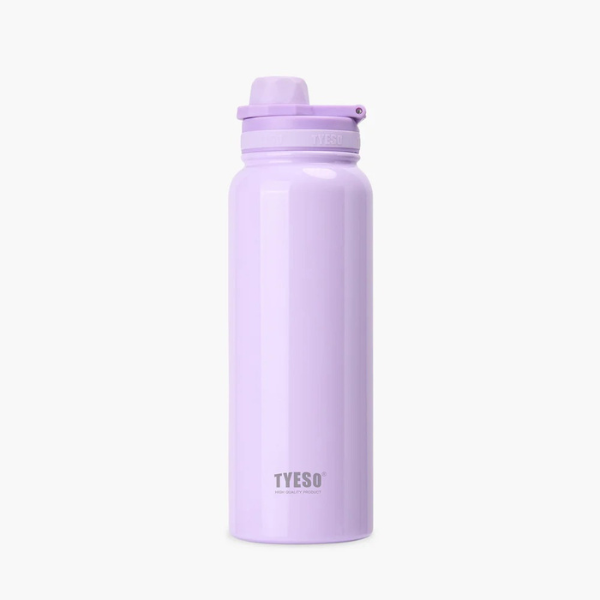 Sticla termica TYESO din inox, izolare vacuum, capac flip-top, Turcoiz - 600 ml