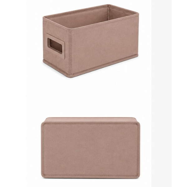 Cutie Organizare Pliabila Textila, cu maner Integrat, 15 x 31 x 15 cm - Premium