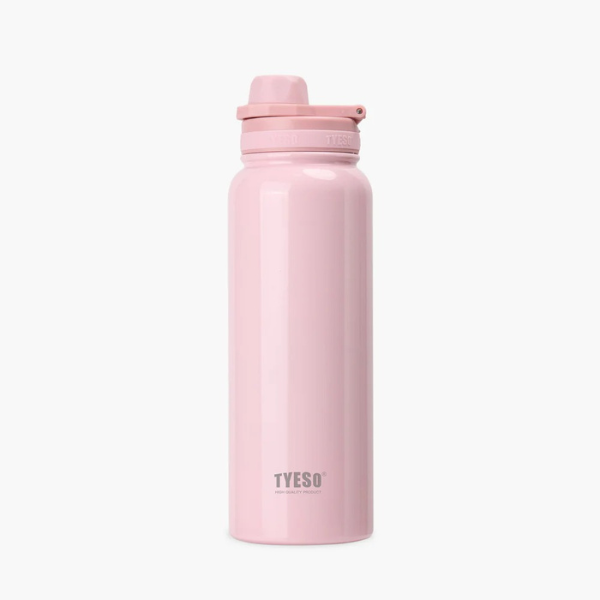 Sticla termica TYESO din inox, izolare vacuum, capac flip-top, Turcoiz - 600 ml