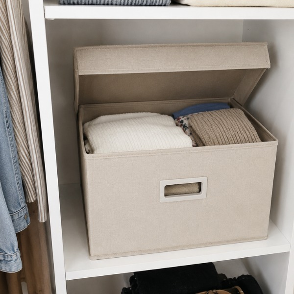 Cutie de depozitare textila, organizator multifunctional, 35 x 26 x 20 cm - Premium