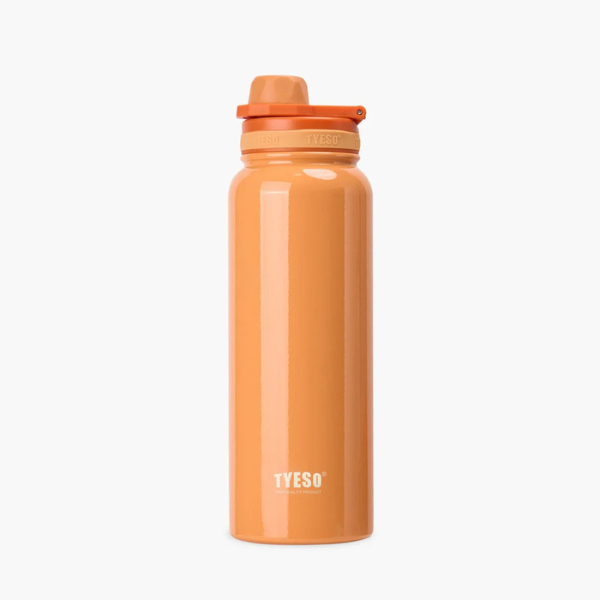 Sticla termica TYESO din inox, izolare vacuum, capac flip-top, Turcoiz - 600 ml