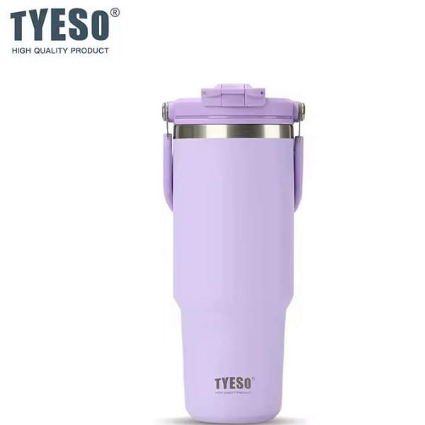 Cana termos ROAM 2.0 cu pai si maner, izolatie vid, anti-scurgere, 24h rece / 12h cald-750 ml - ment verde