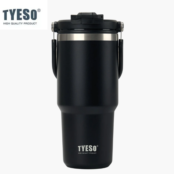 Cana termos ROAM 2.0 cu pai si maner, izolatie vid, anti-scurgere, 24h rece / 12h cald-750 ml - ment verde
