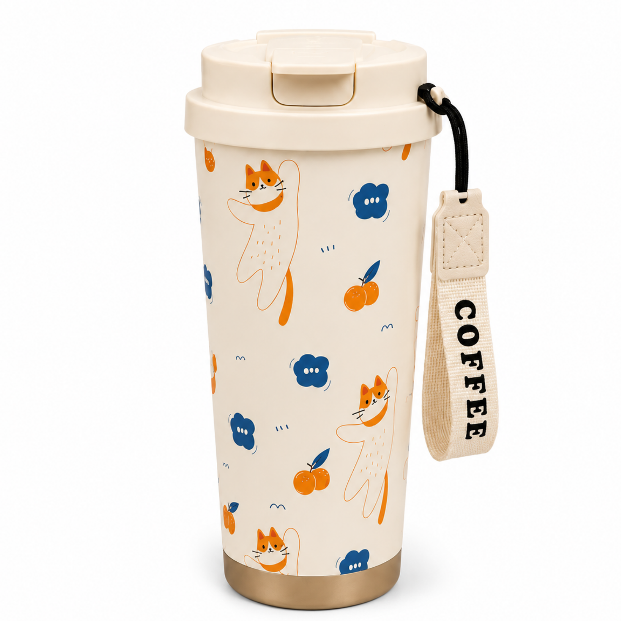 Termos DUUMOO 500 ml, Otel Inoxidabil 304, Izolatie Dublu Perete