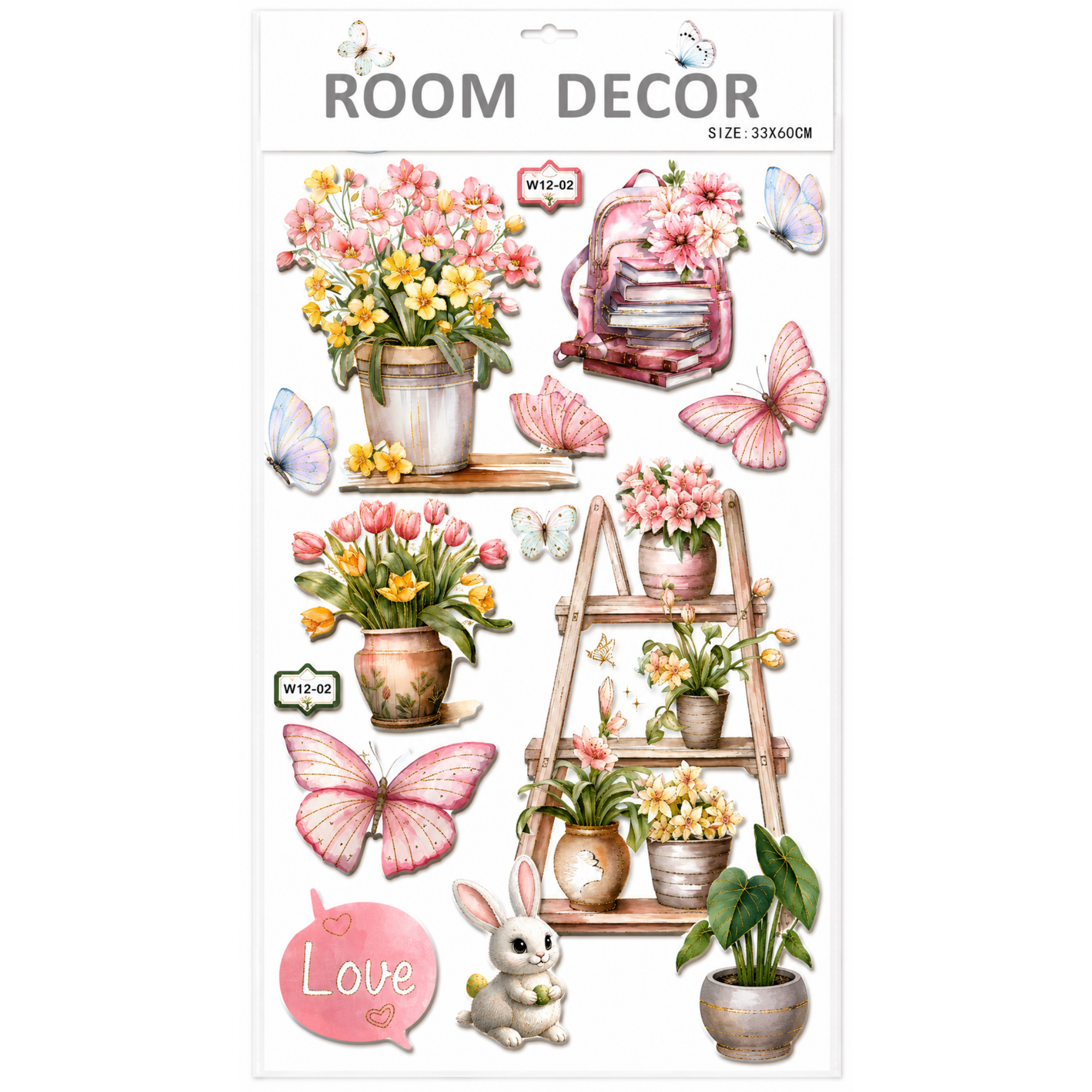 Autocolant Decorativ 3D Premium pentru Perete cu Efect de Relief, 33 × 60 cm