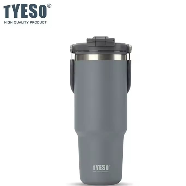 Cana termos ROAM 2.0 cu pai si maner, izolatie vid, anti-scurgere, 24h rece / 12h cald-750 ml - ment verde