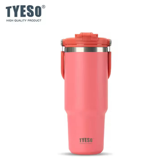 Cana termos ROAM 2.0 cu pai si maner, izolatie vid, anti-scurgere, 24h rece / 12h cald-750 ml - ment verde