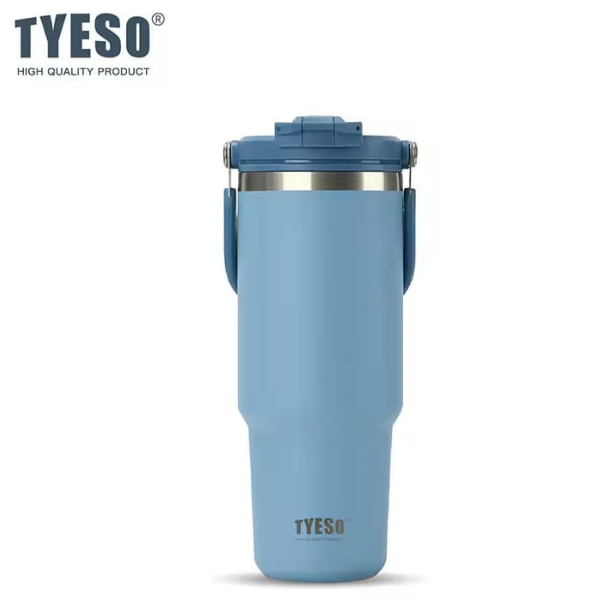 Cana termos ROAM 2.0 cu pai si maner, izolatie vid, anti-scurgere, 24h rece / 12h cald-750 ml - ment verde