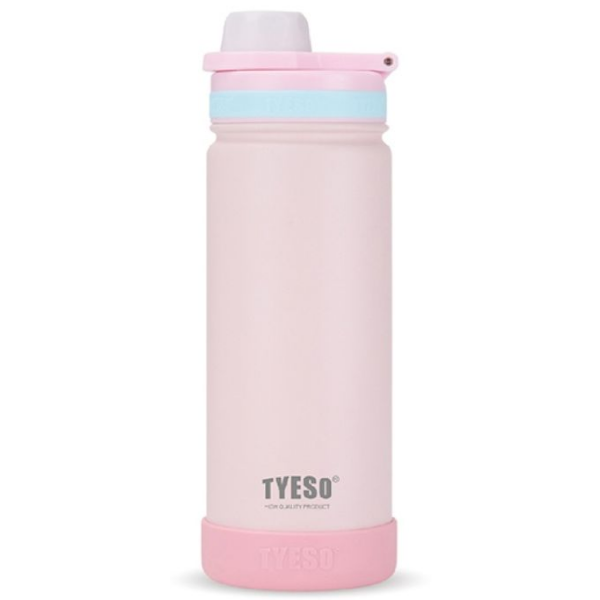 Sticla termos TYESO Vacuum Insulated – Roz Pastel - 600 ml