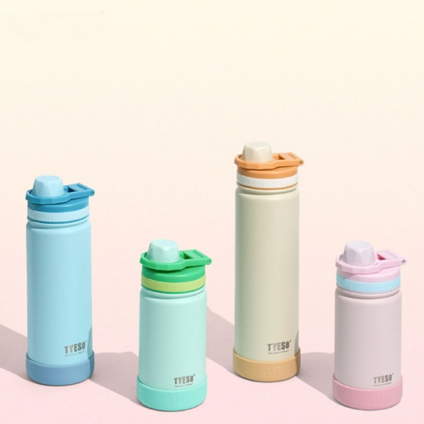 Sticla termos TYESO Vacuum Insulated – Roz Pastel - 600 ml
