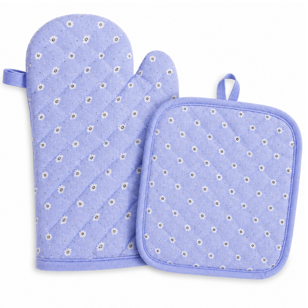 Set manusa cuptor si suport oala textile premium, protectie termica pentru gatit si grill