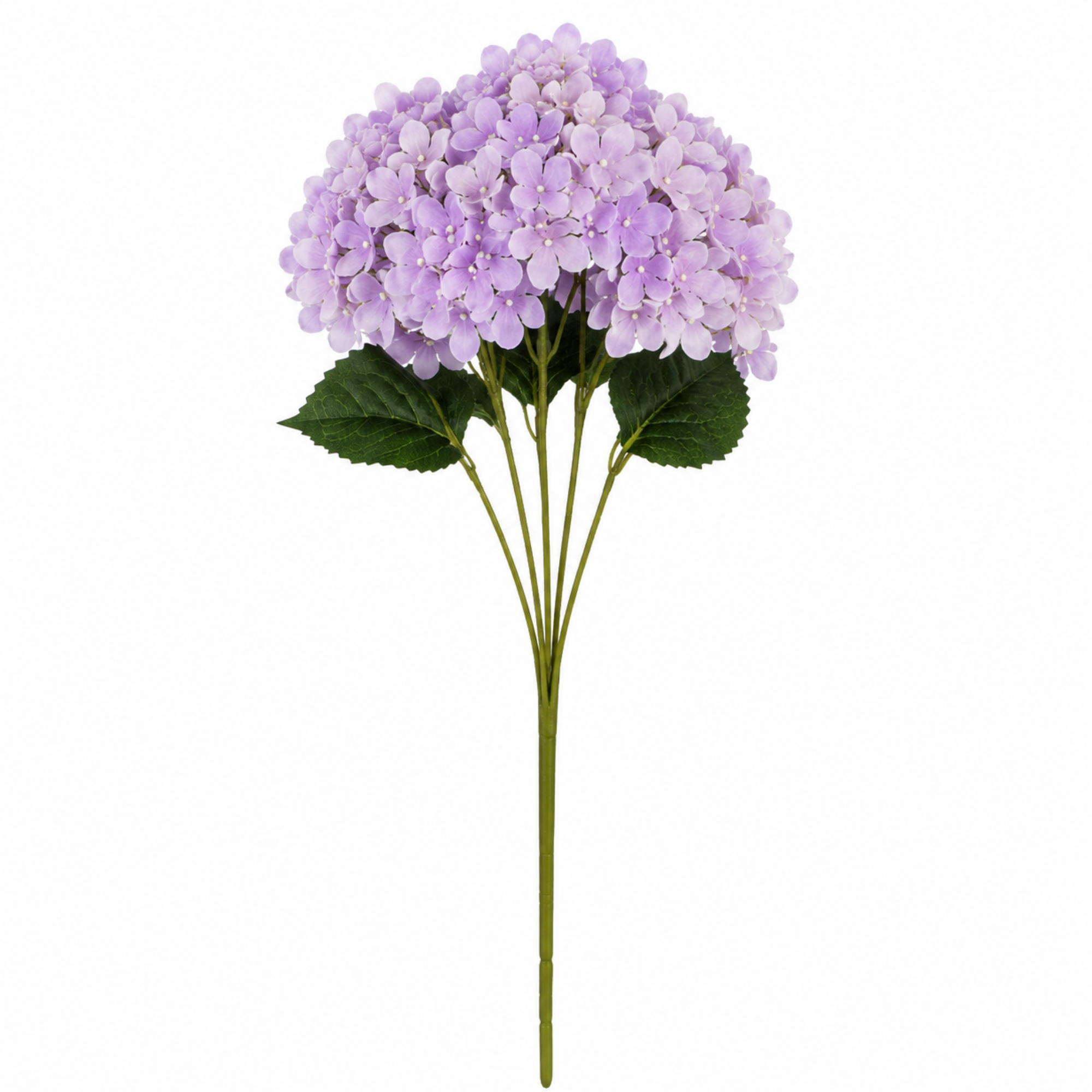 Buchet Flori Artificiale Hortensie Decorativă, 5 Fire, 48 cm