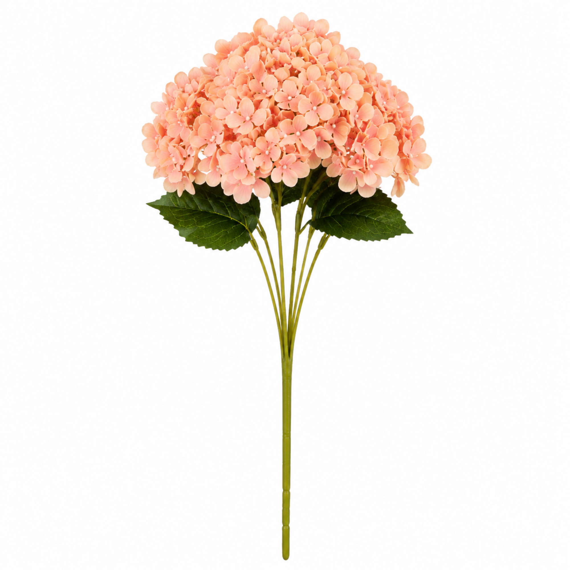 Buchet Flori Artificiale Hortensie Decorativă, 5 Fire, 48 cm