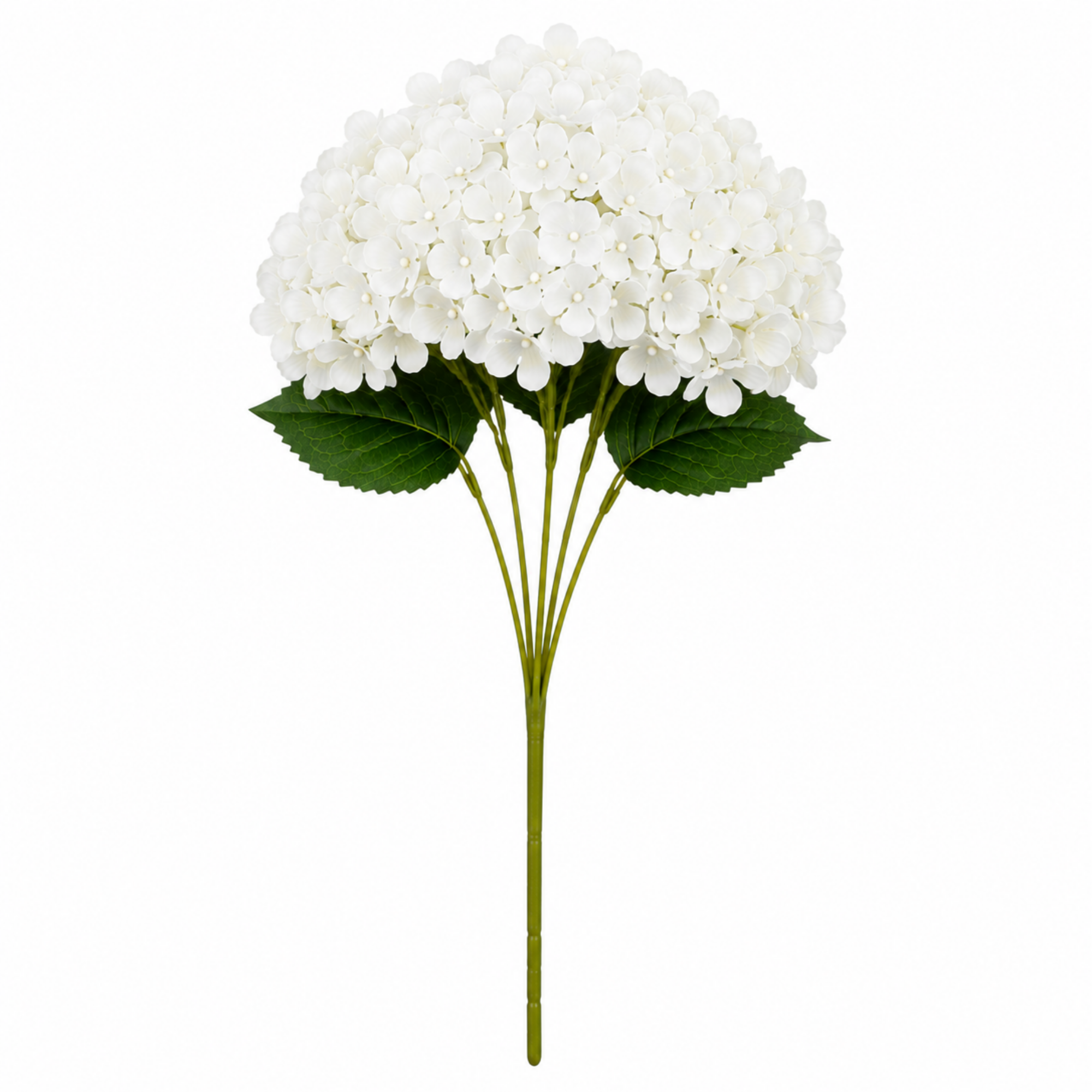 Buchet Flori Artificiale Hortensie Decorativă, 5 Fire, 48 cm